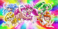 Foto Anime Smile Precure! Movie: Ehon no Naka wa Minna Chiguhagu!