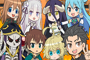 Foto Anime Isekai Quartet