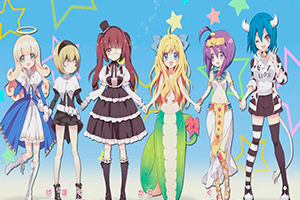 Foto Anime Jashin-chan Dropkick